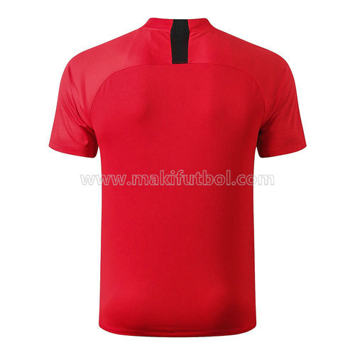 camiseta paris saint germain polo rouge 2019-2020